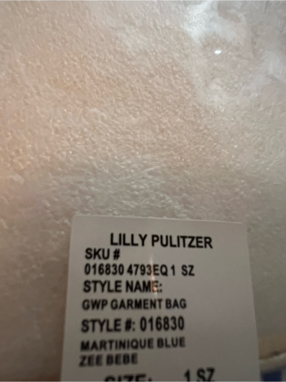Lilly Pulitzer garment / duffle bag nwt - Picture 4 of 5
